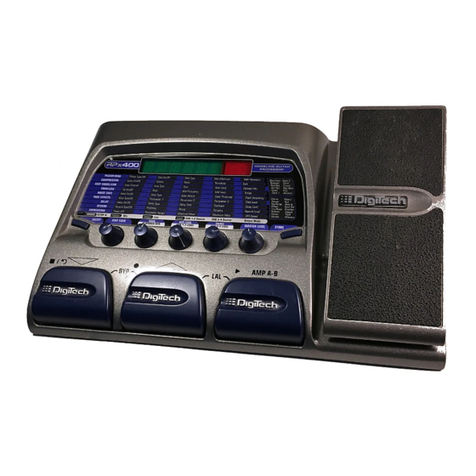 digi-tech RPX400 User manual