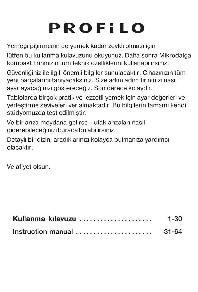 PROFILO MD1150 instruction manual