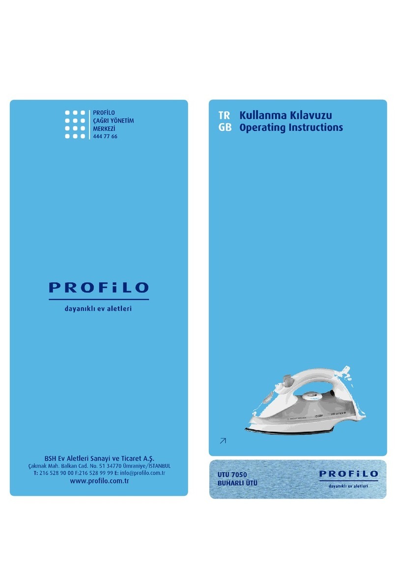 PROFILO UTU7050 operating instructions