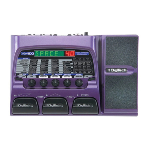 digi-tech VX400 User manual