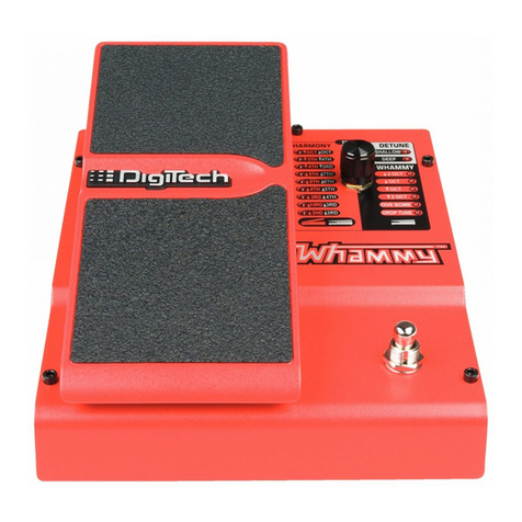 digi-tech Bass Whammy User manual digi-tech Bass Whammy User manual