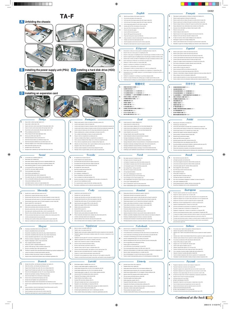 Asus TA-F1 User manual