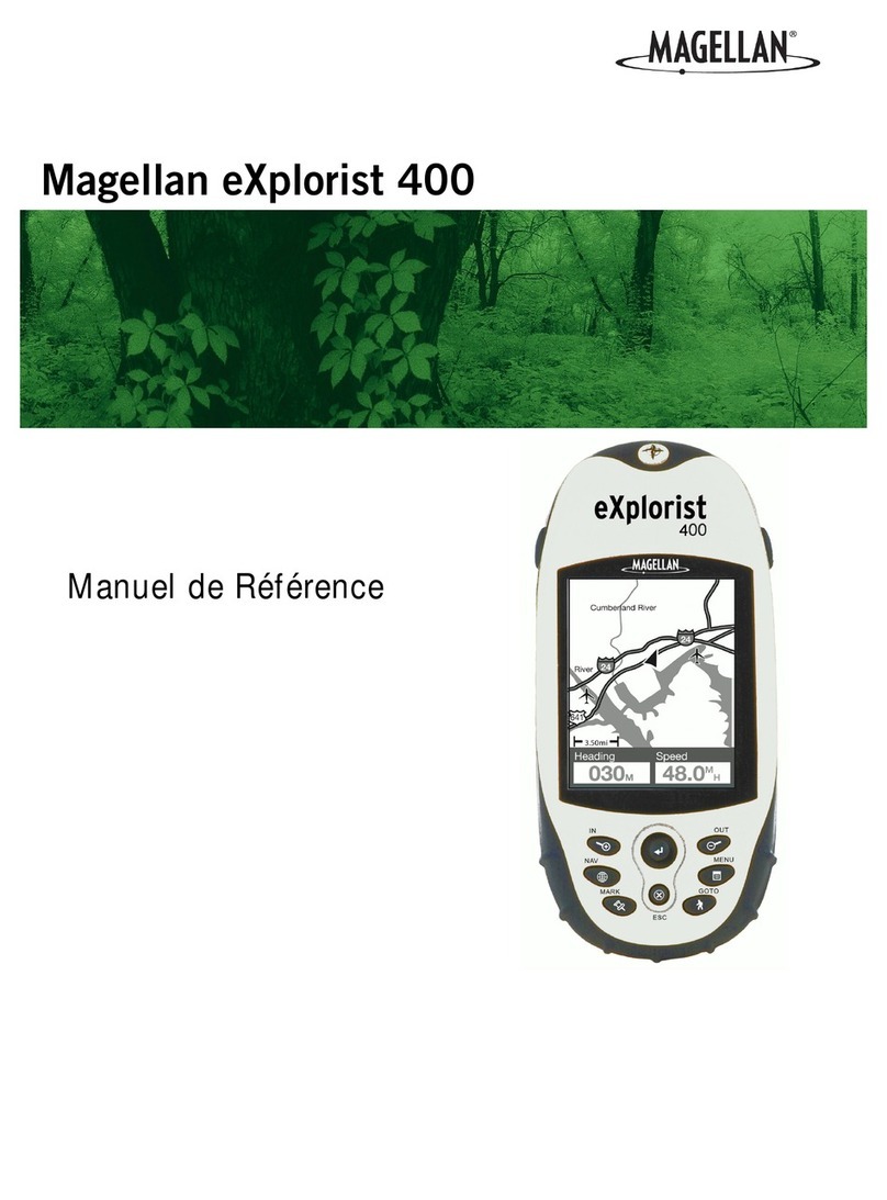Magellan eXplorist 400 - Wilderness Bundle User manual