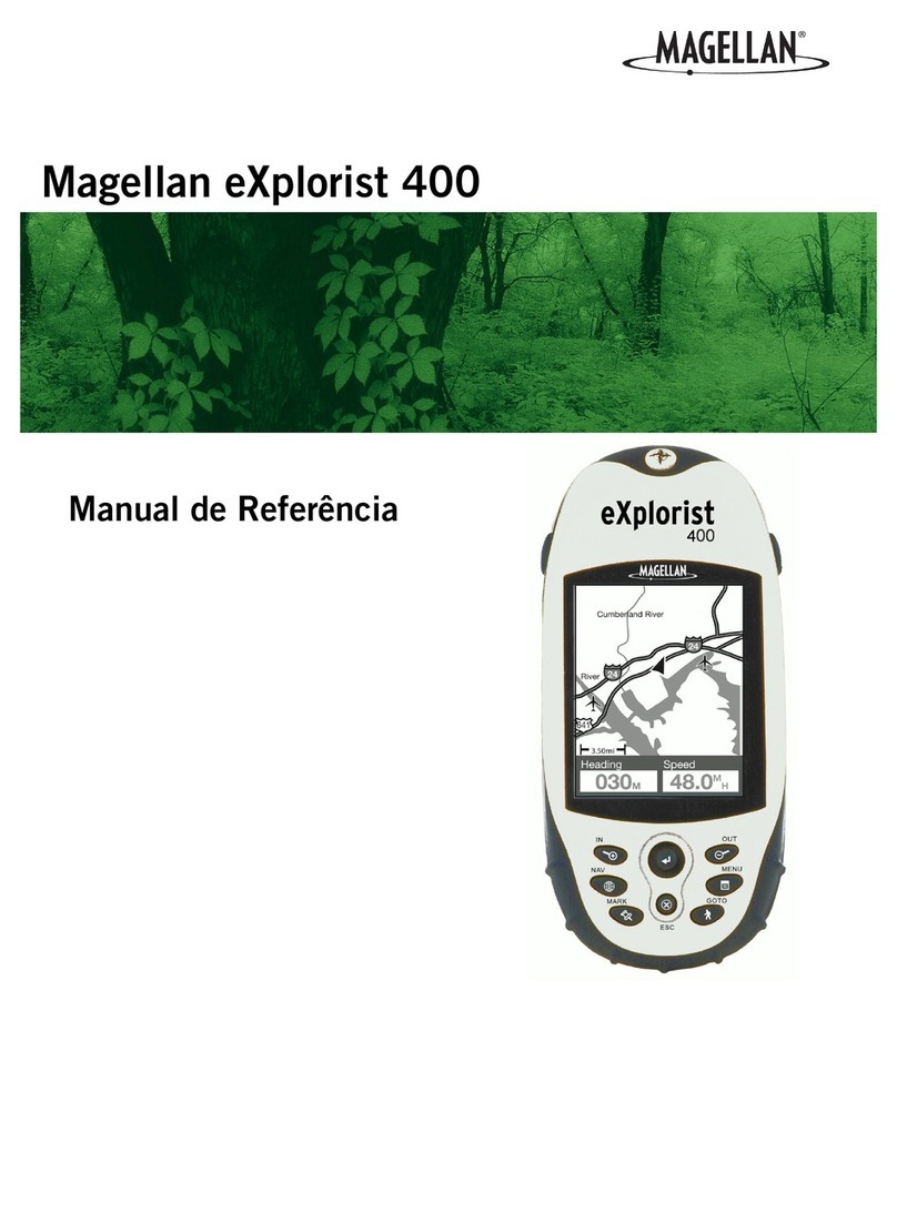 Magellan eXplorist 400 - Wilderness Bundle Reference manual