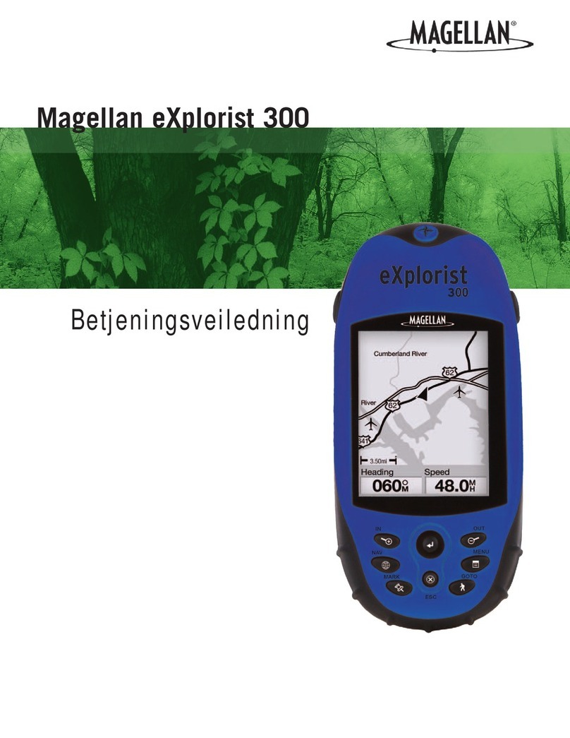 Magellan Magellan eXplorist 300 User manual Magellan Magellan eXplorist 300 User manual