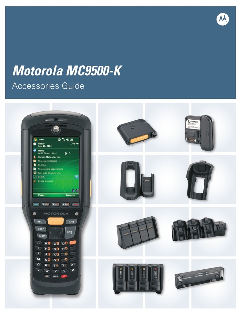 Motorola MC9500-K - Win Mobile 6.1 806 MHz User manual