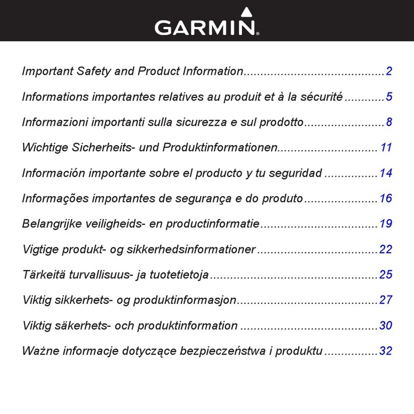 Garmin Approach G3 North America User manual