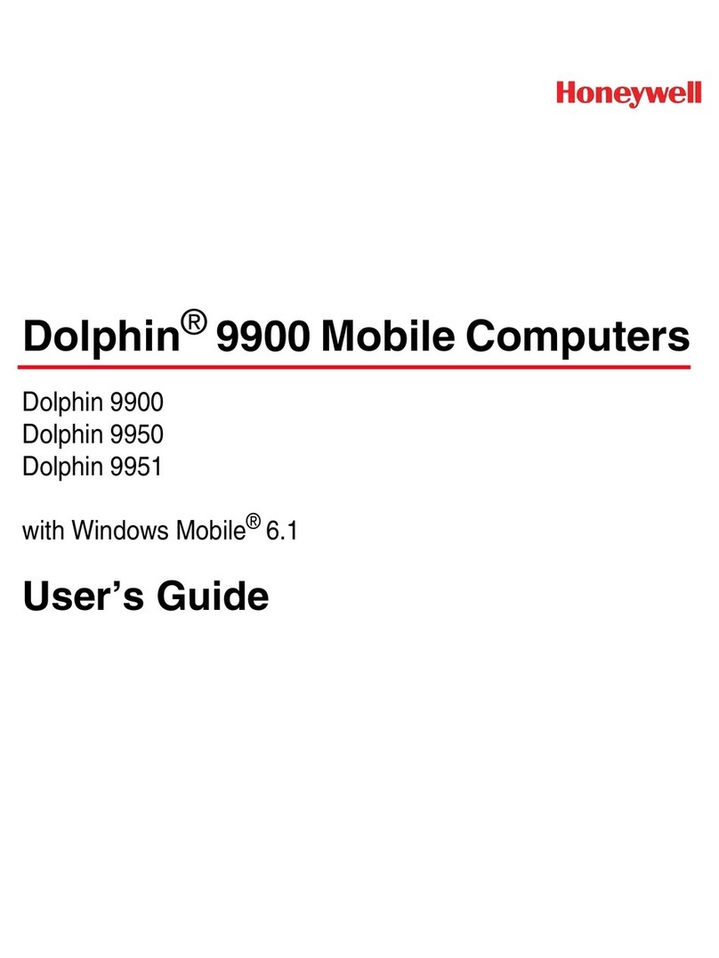 Honeywell 9900LUP-6211G0 - Hand Held Products Dolphin... User manual