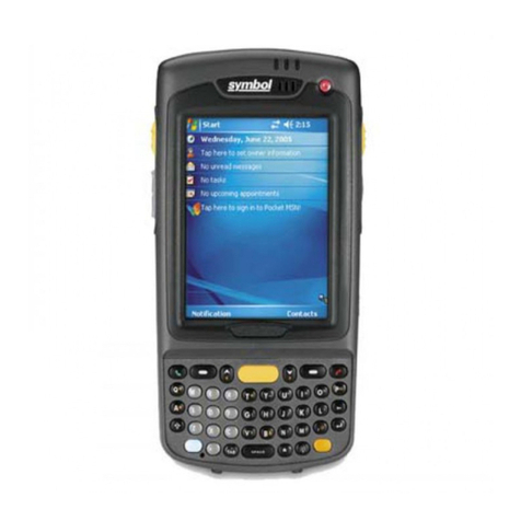 Motorola MC70 - Enterprise Digital Assistant Reference guide