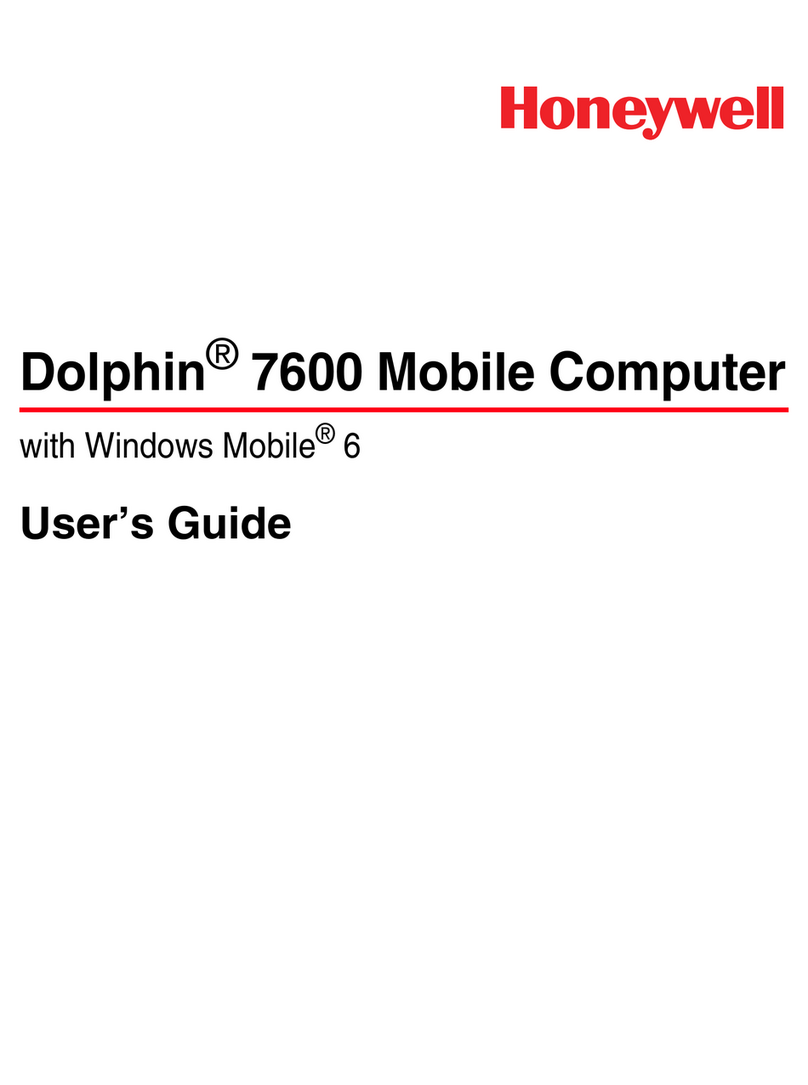Honeywell 7600BP-112-B6EE - Hand Held Products Dolphin... User manual