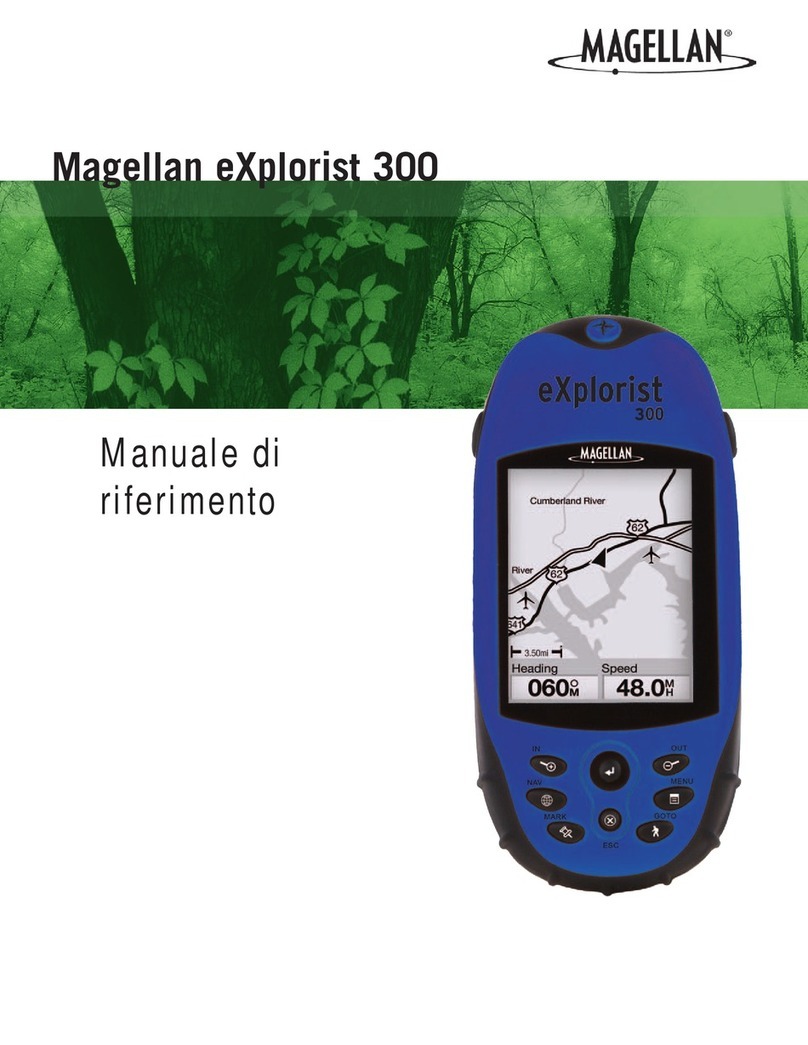 Magellan Magellan eXplorist 300 Operating and maintenance manual