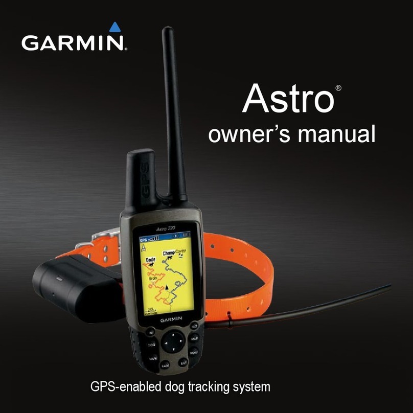Garmin Astro owner's manual