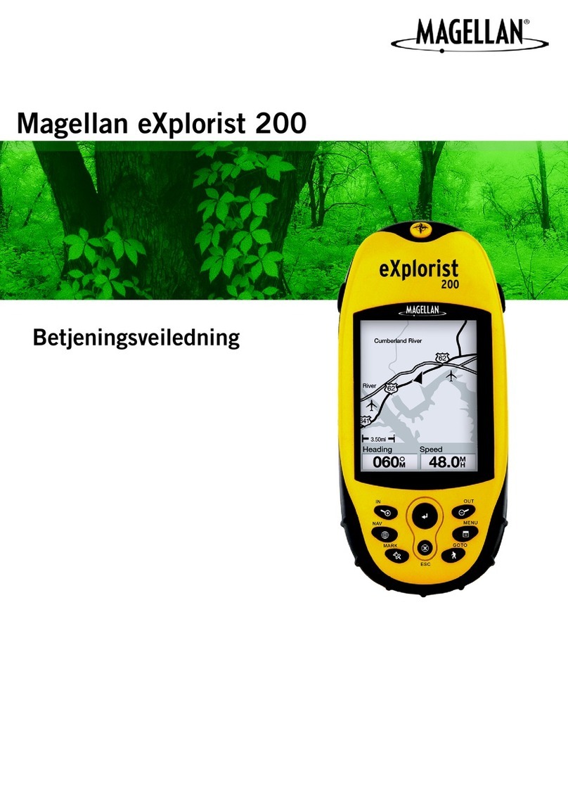 Magellan eXplorist 200 - Hiking GPS Receiver User manual