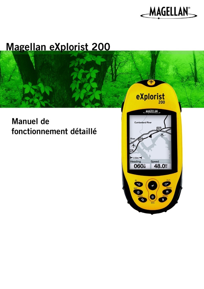 Magellan eXplorist 200 - Hiking GPS Receiver User manual