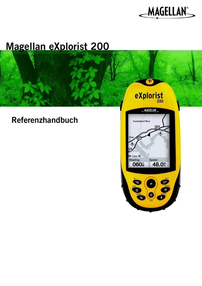 Magellan eXplorist 200 - Hiking GPS Receiver User manual