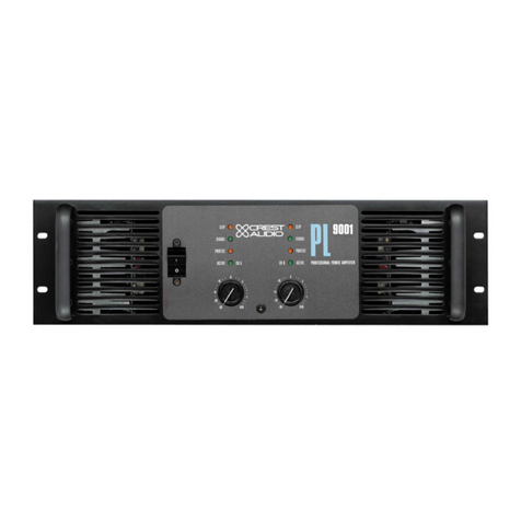 Crest Audio PL9001 Specifications