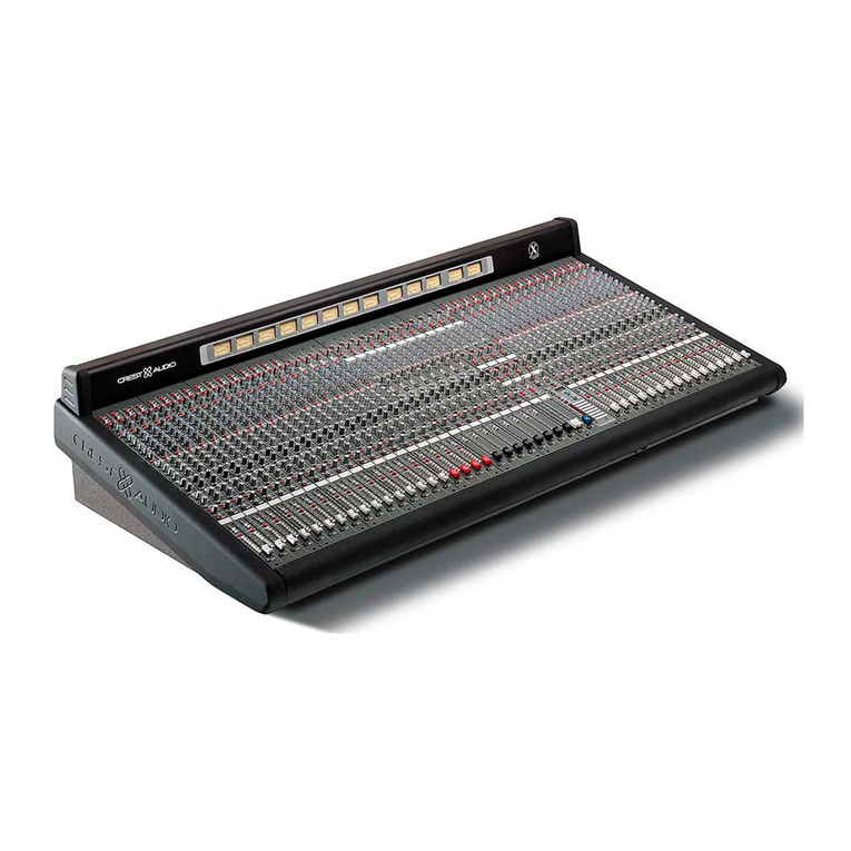 Crest Audio X-Eight HS Specifications