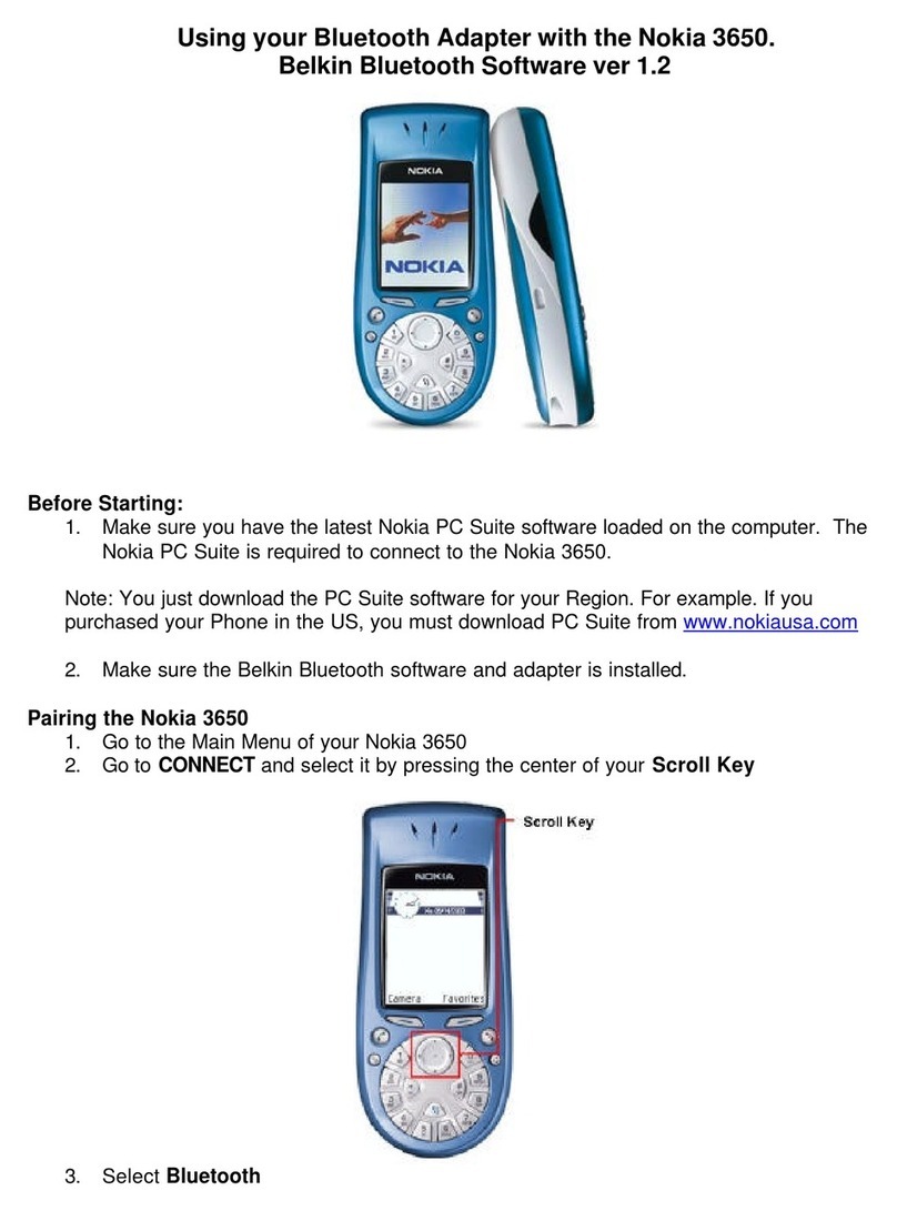 Nokia F8T001_v1 Installation and operating instructions