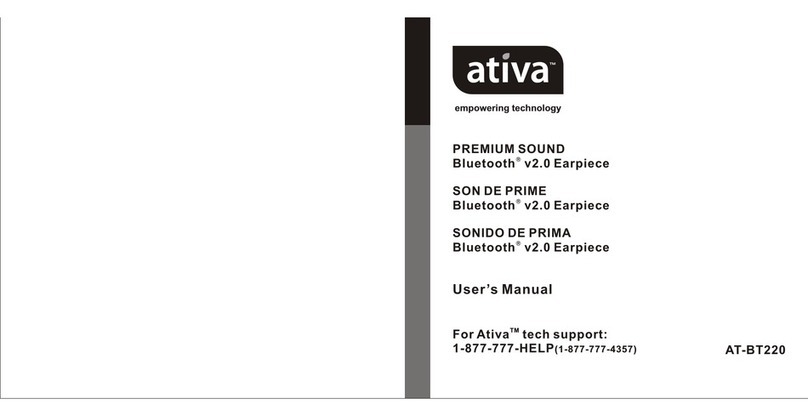Ativa AT-BT210 user manual