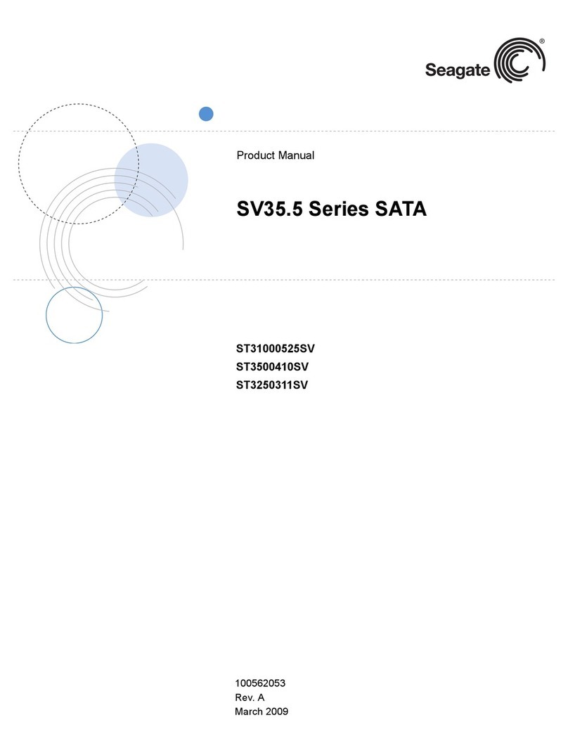 Seagate ST2000VX000 User manual