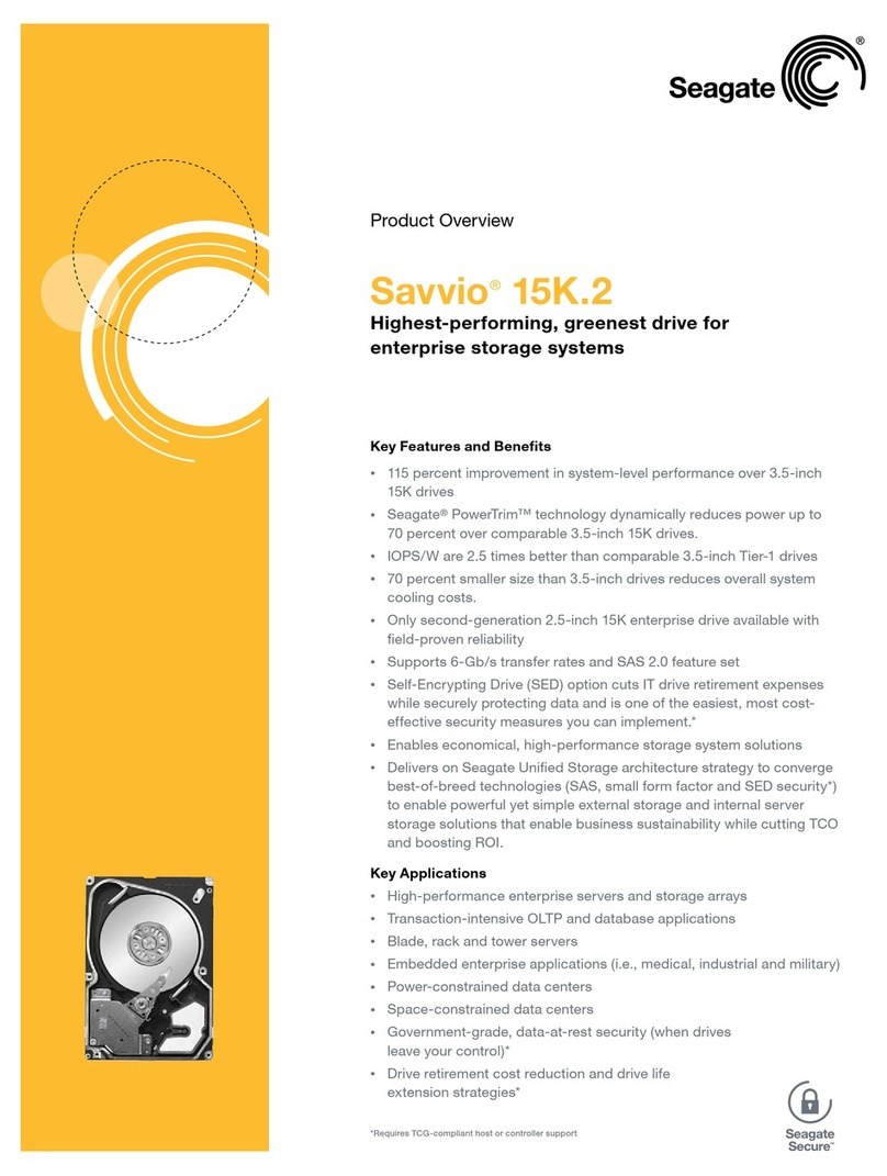 Seagate 15K.2 - Savvio 146.8 GB Hard Drive Product overview