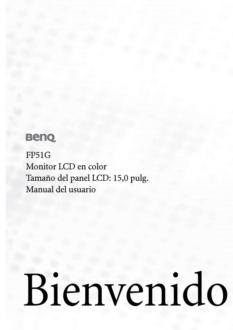 BenQ FP51G User manual BenQ FP51G User manual
