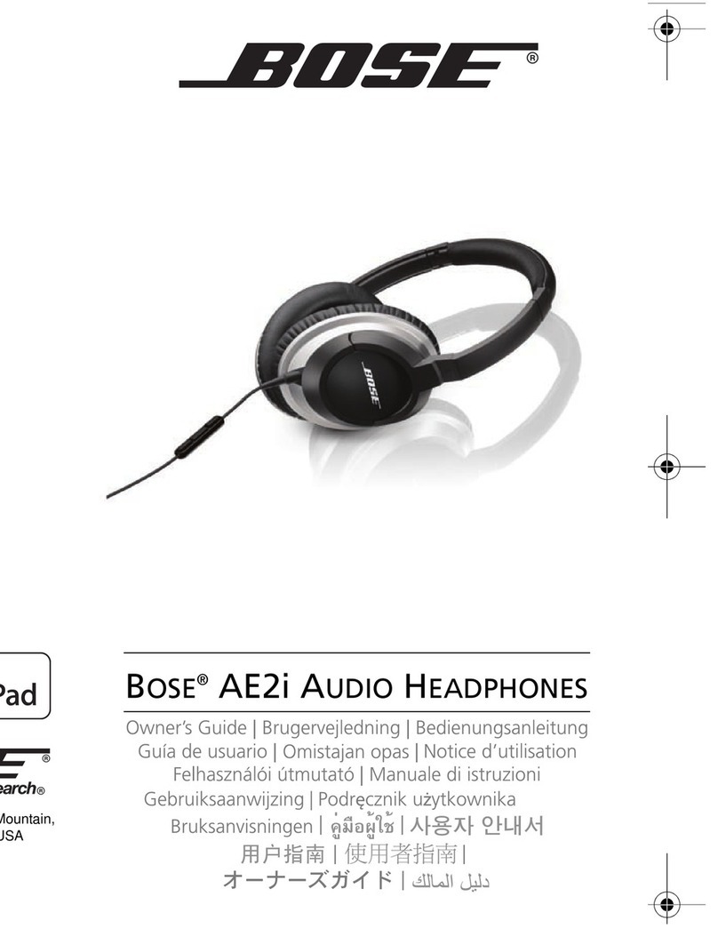 Bose 41314 User manual