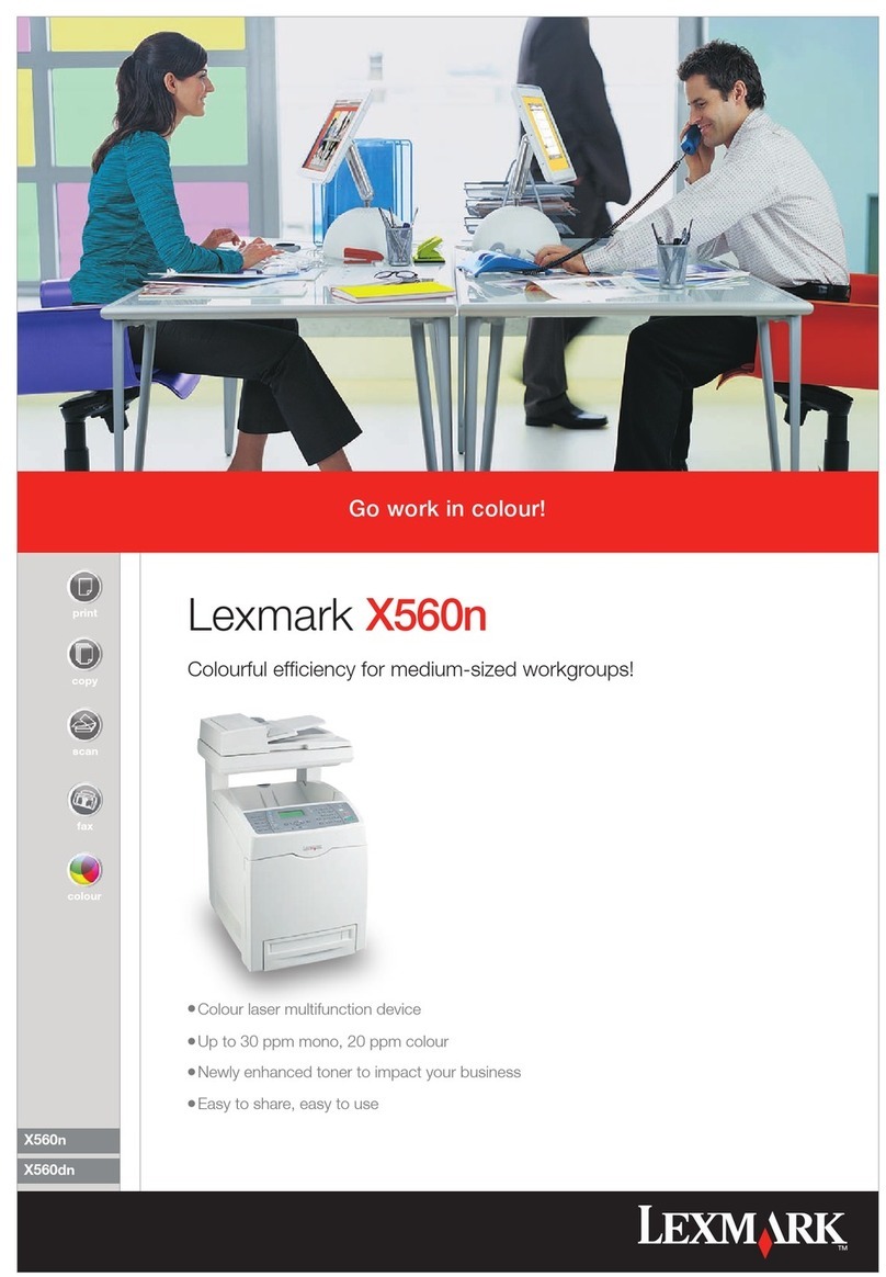 Lexmark 14A1010 User manual Lexmark 14A1010 User manual