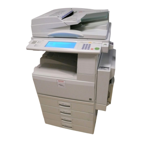 Ricoh Aficio MP 3500SP User instructions