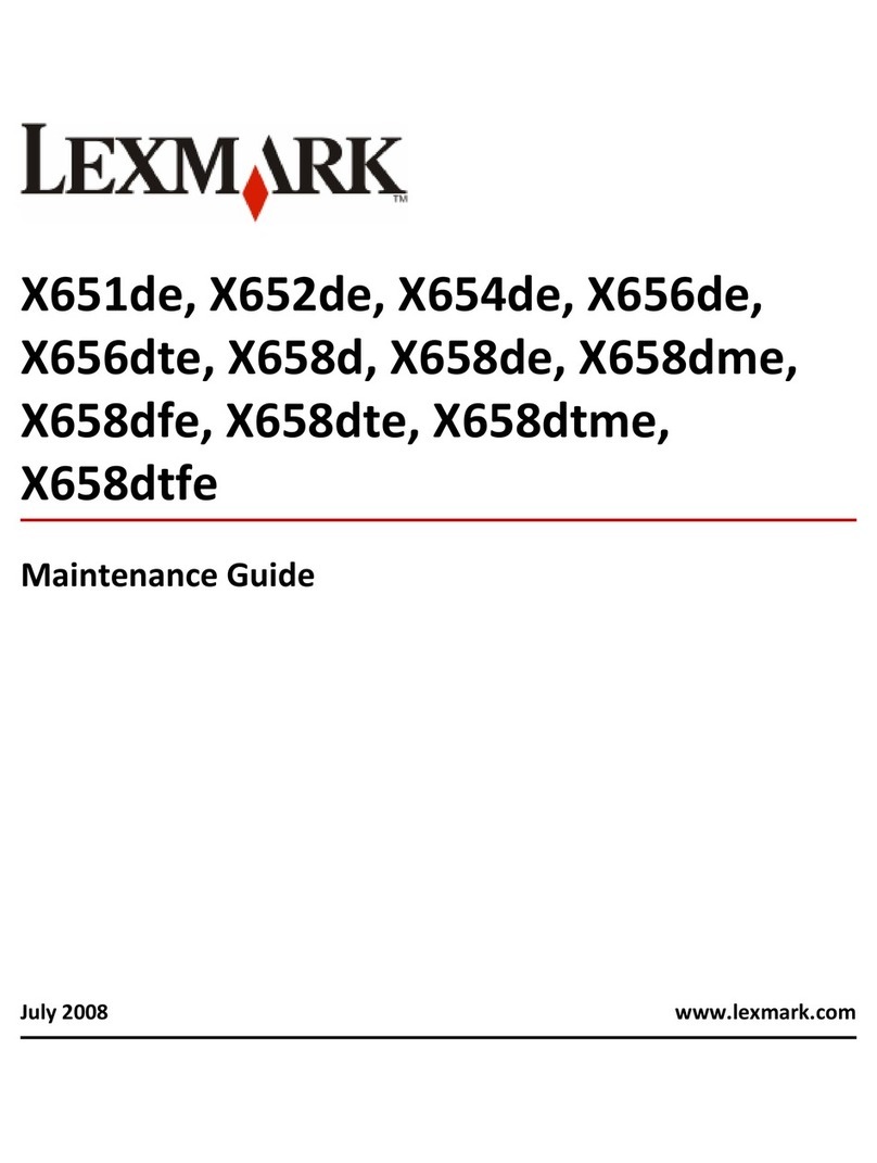 Lexmark 16M1794 - X S654de MFP B/W Laser Operating manual
