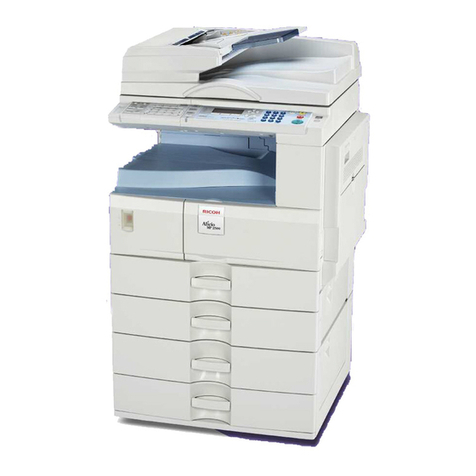 Ricoh Aficio MP 2500SPF Owner's manual