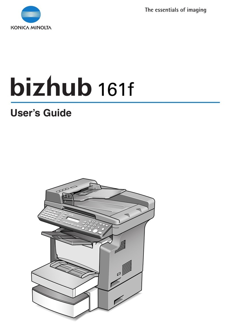 Konica Minolta bizhub 161f user guide