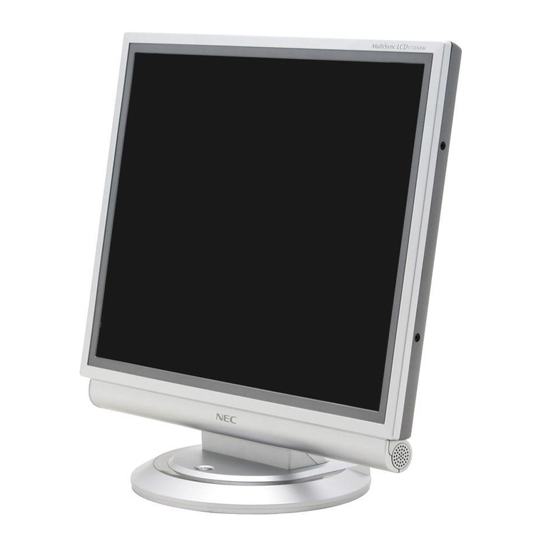 NEC MultiSync LCD1735NXM Parts list manual
