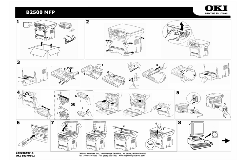 Oki B2500 MFP User manual