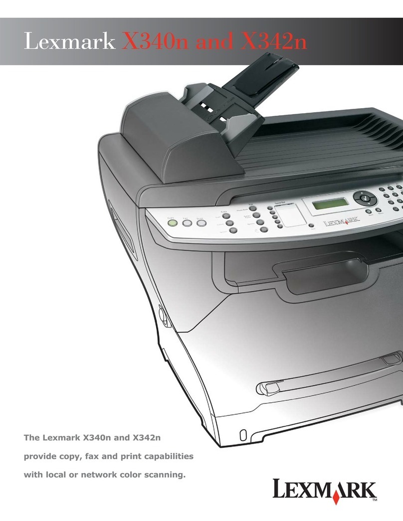 Lexmark 20D0001 User manual