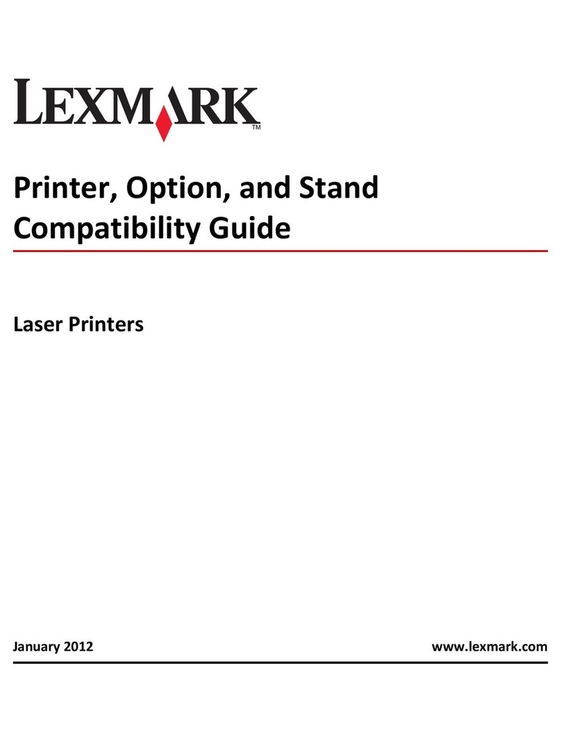 Lexmark 21J0380 - X 772e MFP Color Laser User manual