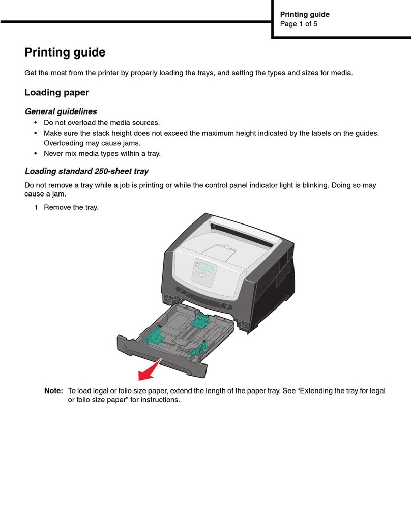 Lexmark 21J0311 - Laser Multifunction Printer printing guide