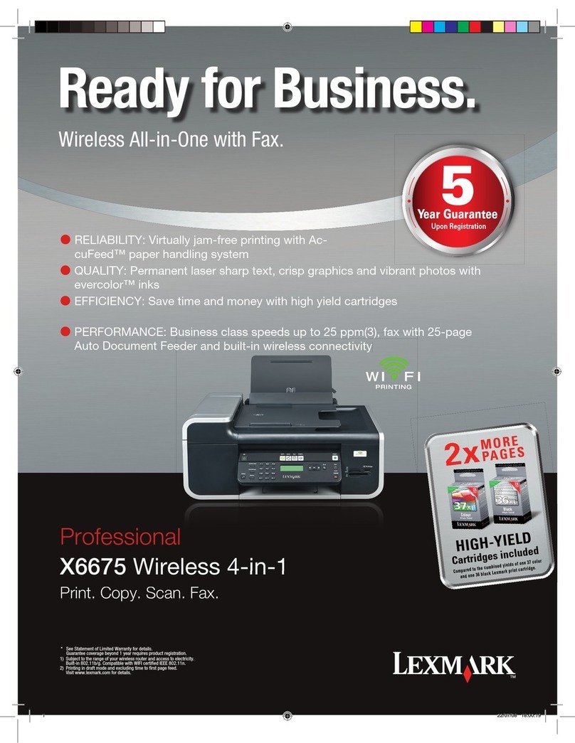 Lexmark 20R1700 User manual Lexmark 20R1700 User manual