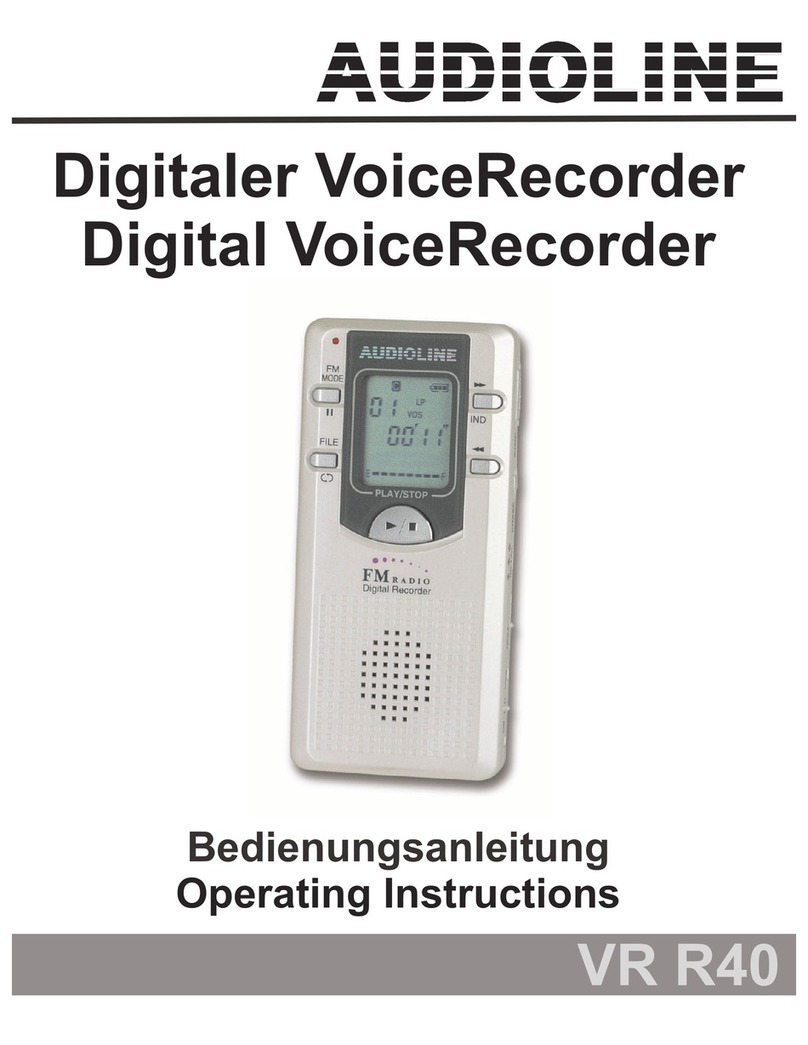 AUDIOLINE VR R40 operating instructions