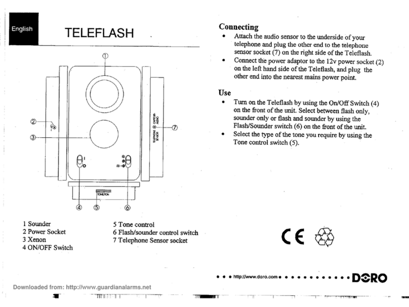 Doro TELEFLASH manual