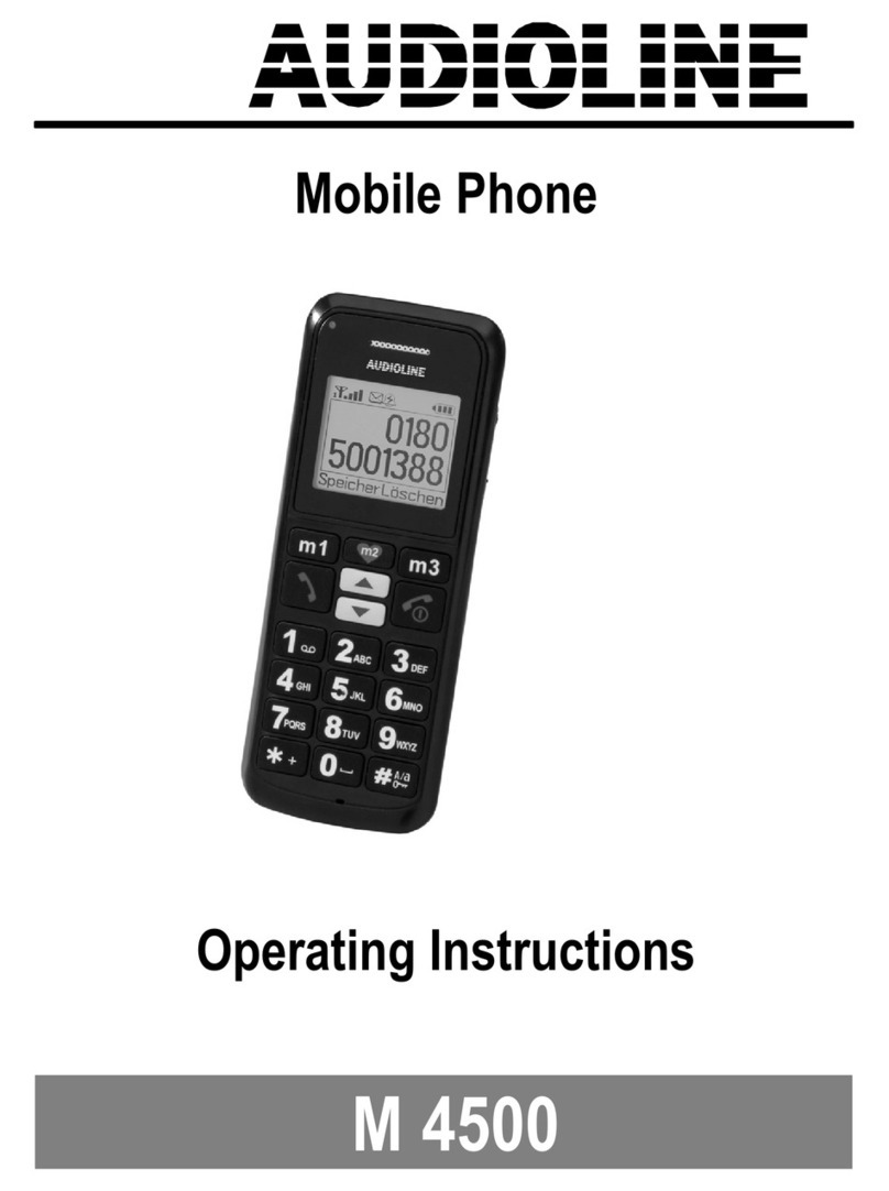 AUDIOLINE M 4500 - V1.0 8-10-2009 operating instructions