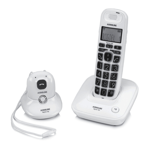 AUDIOLINE DECT 4800 User manual AUDIOLINE DECT 4800 User manual