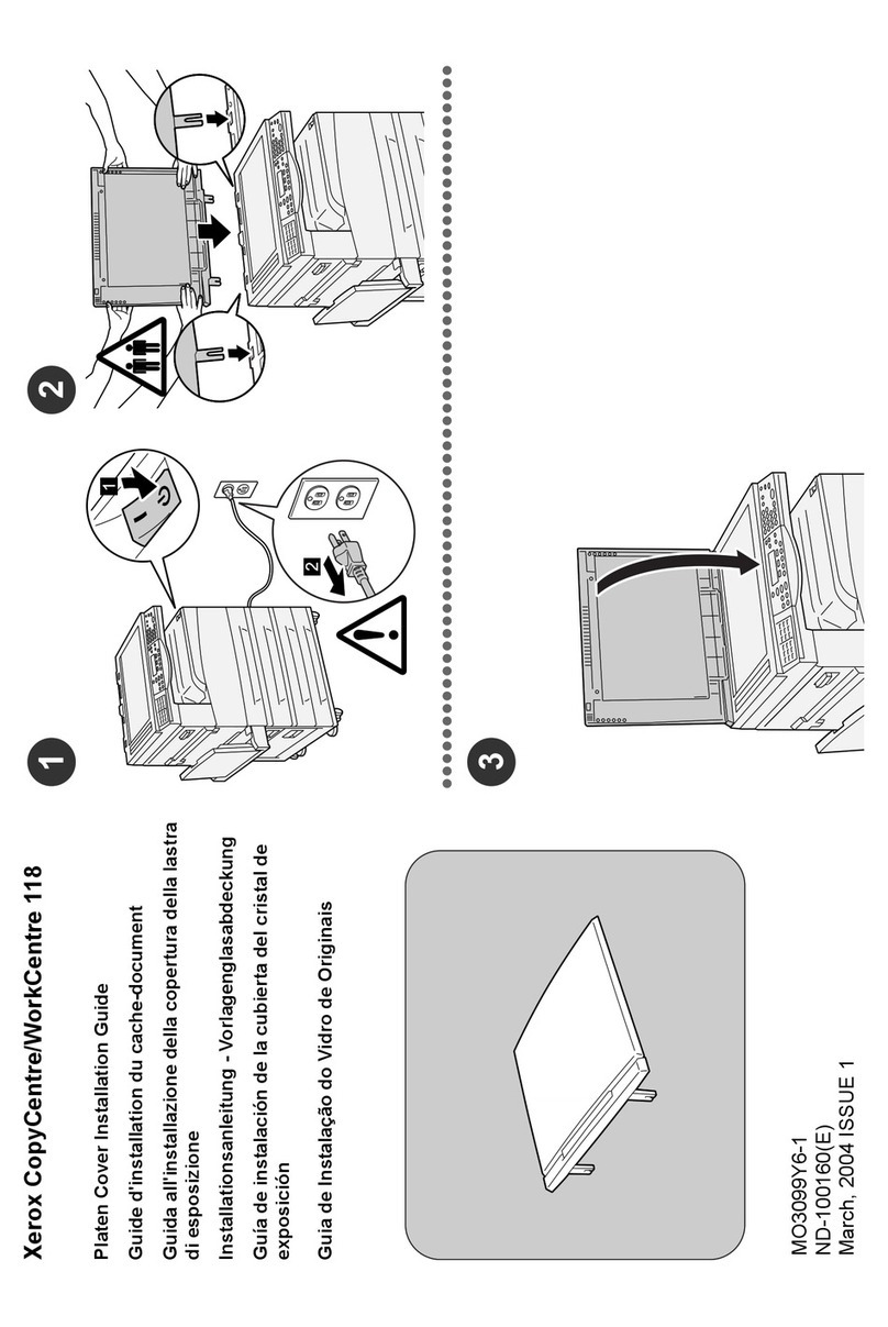 Xerox C11 - DocuPrint Color Inkjet Printer User manual
