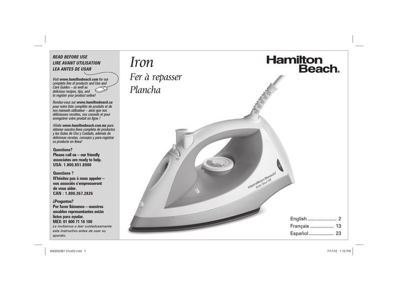Hamilton Beach 14671 Owner's manual