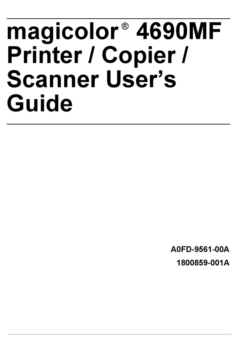Konica Minolta A0FD011 user guide