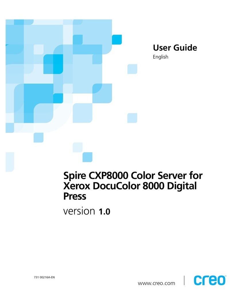 Xerox C8 - DocuPrint Color Inkjet Printer User manual