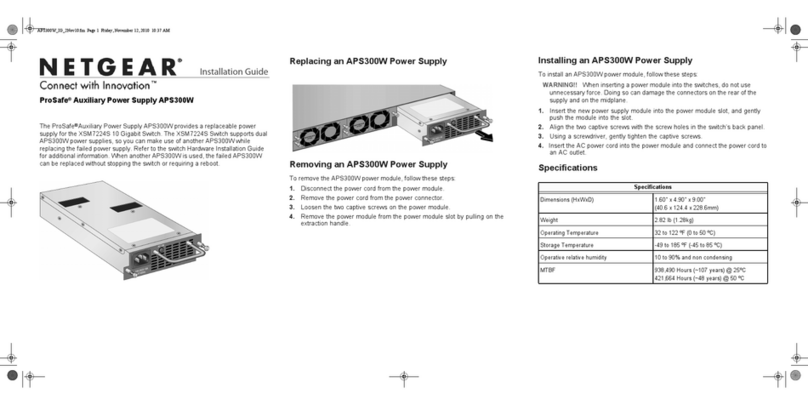 NETGEAR XSM7224S - ProSafe 10 Gigabit Stackable User manual NETGEAR XSM7224S - ProSafe 10 Gigabit Stackable User manual