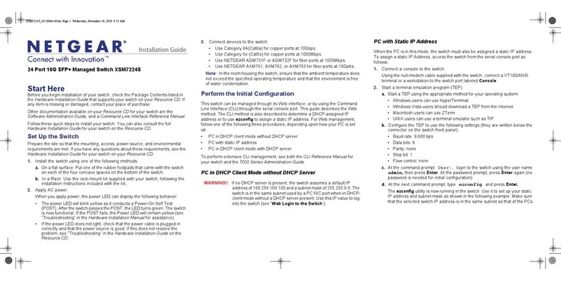 NETGEAR XSM7224S - ProSafe 10 Gigabit Stackable User manual