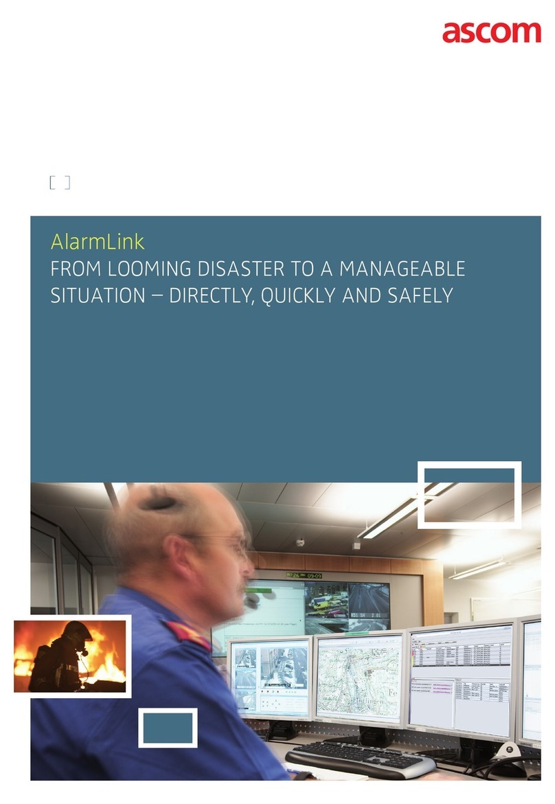 ASCOM ALARMLINK User manual