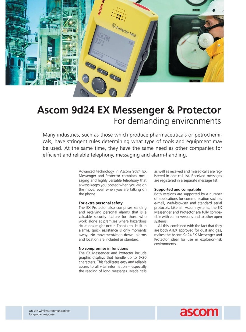 ASCOM 9D24 EX User manual